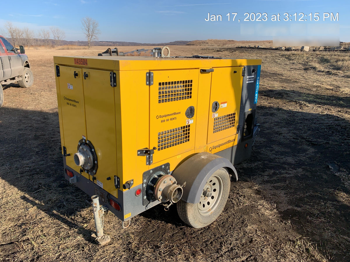 2021 ATLAS COPCO PAS 100 HF CS Enclosed
