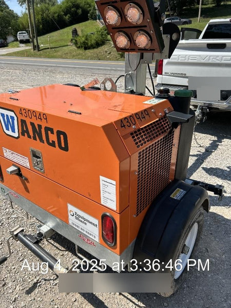 2024 Wanco WLTT-4MM4K Diesel, Deep Sea Controller, Shore Power Plug, Auto Start, (4) 350W LED Floodlights, 4kW Generator, 60 Gal Fuel Tank, 2" Ball, T3