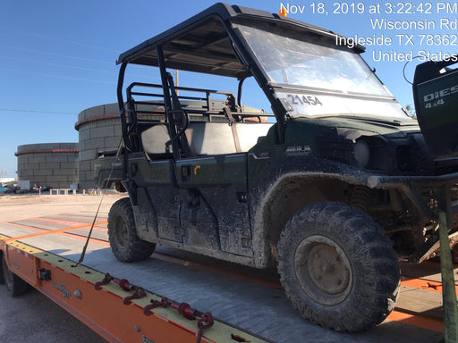 2019 Kawasaki Mule PRO-DXT Movement Alarm, Beacon, Hard Top, ES Track Hardware