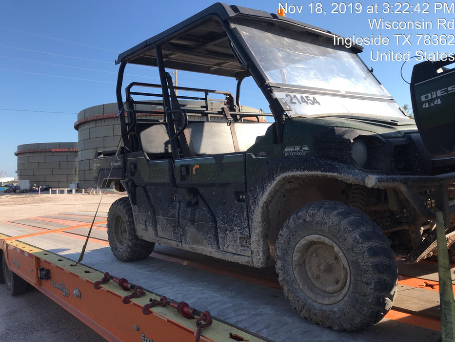 2019 Kawasaki Mule PRO-DXT Movement Alarm, Beacon, Hard Top, ES Track Hardware