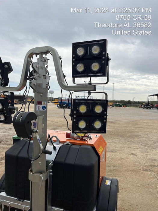 2023 Wanco WLTT-4MM4K Diesel, Deep Sea Controller, Shore Power Plug, Auto Start, (4) 350W LED Floodlights, 4kW Generator, 60 Gal Fuel Tank, 2" Ball, T3