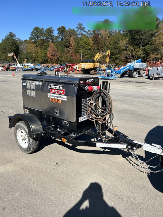 2024 Lincoln Electric LE400 Kubota V1505, Trlr, Cable Rack, Light Kit, ES Decals, T3