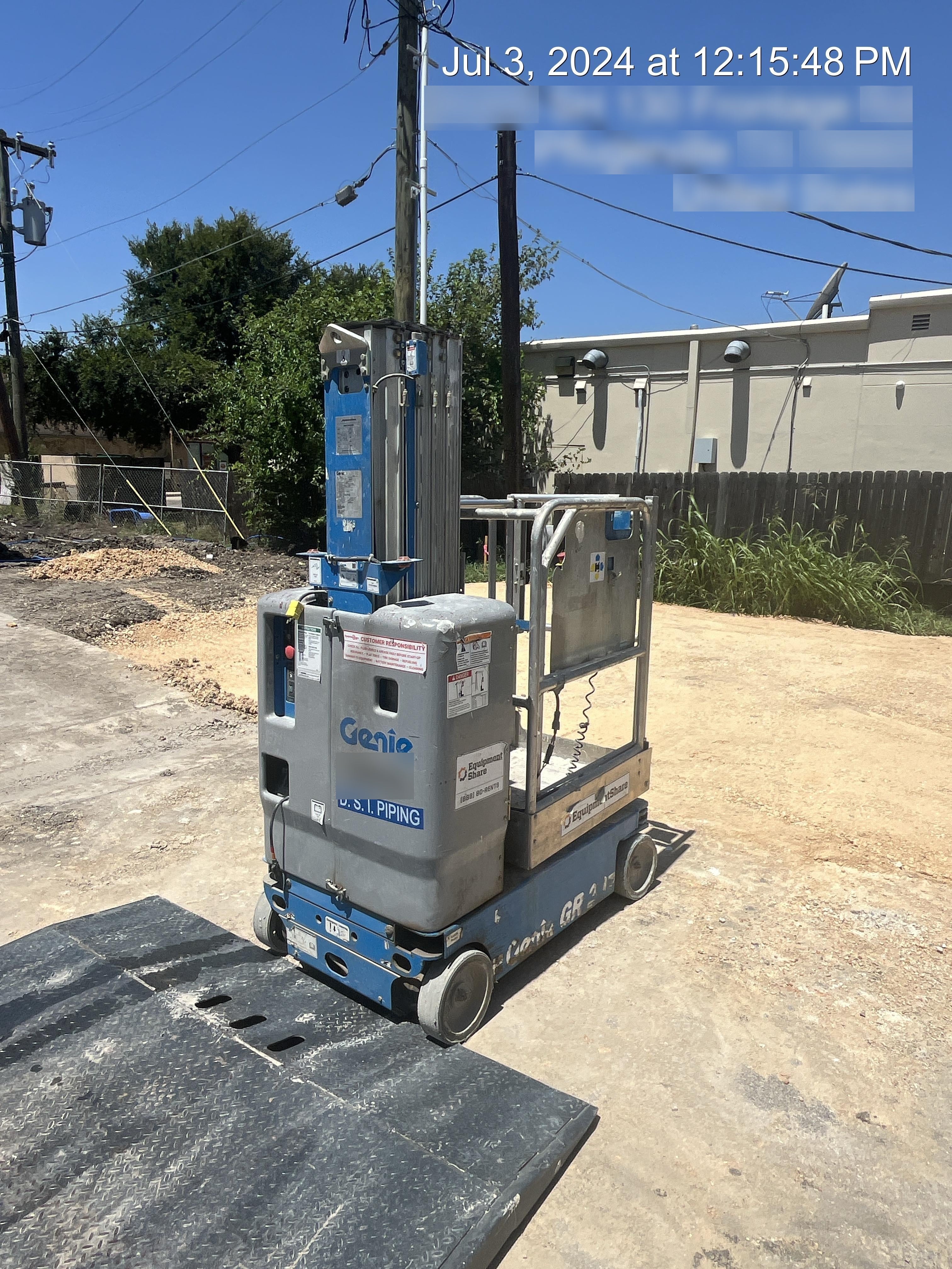 2018 GENIE GR-20