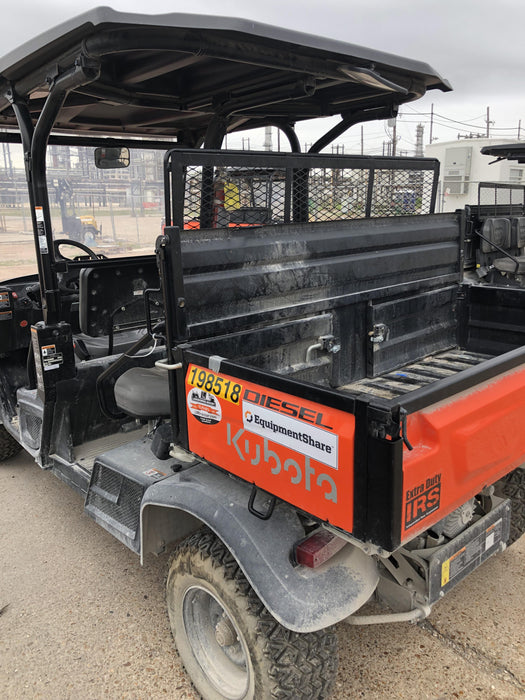 2022 Kubota RTV-X1140W-H Plastic Canopy, Windshield Acrylic Clear, LED Strobe Light, Wire Harness Kit, Back up Alarm