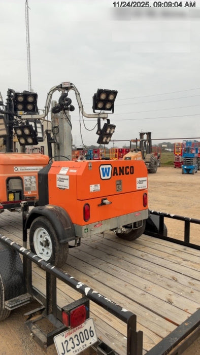 2024 Wanco WLTT-4MM4K Diesel, Deep Sea Controller, Shore Power Plug, Auto Start, (4) 350W LED Floodlights, 4kW Generator, 60 Gal Fuel Tank, 2" Ball, T3