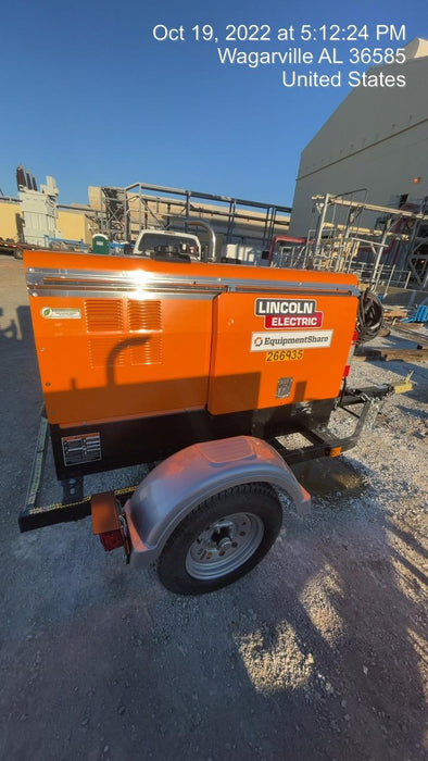 2022 Lincoln Electric LE400 Kubota V1505, Trlr, Cable Rack, Light Kit, ES Decals, T3