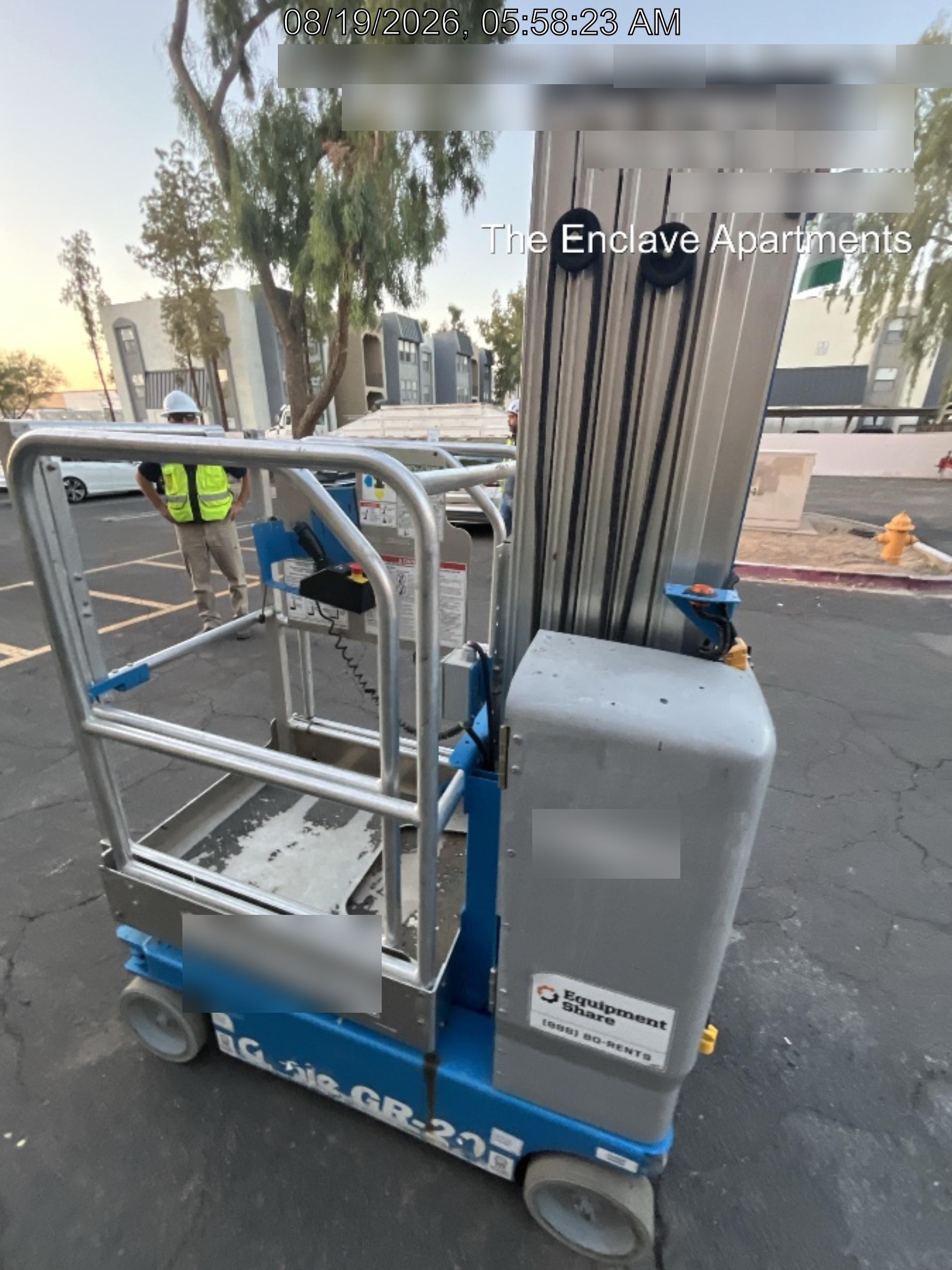 2019 GENIE GR-20