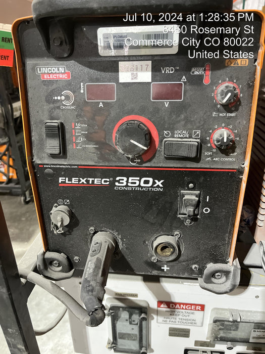 2023 LINCOLN ELECTRIC FLEXTEC 350X