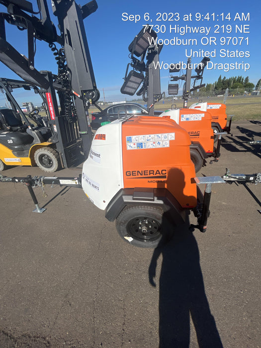 2023 Generac MLT2 Diesel, Flex Switch 120V Input, Powerzone Controller, (4) 320W LED Lights, 4kW Generator, 39.9 Gal Fuel Tank, 2" Ball, T3