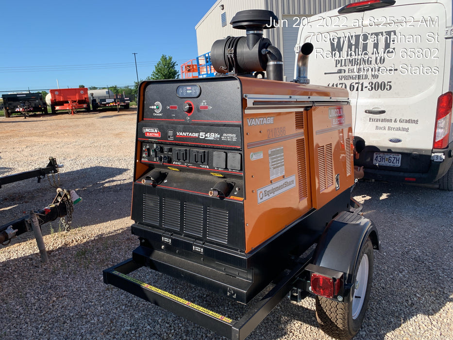 2022 Lincoln Electric Vantage 549X VANTAGE 549X READY-PAK 3