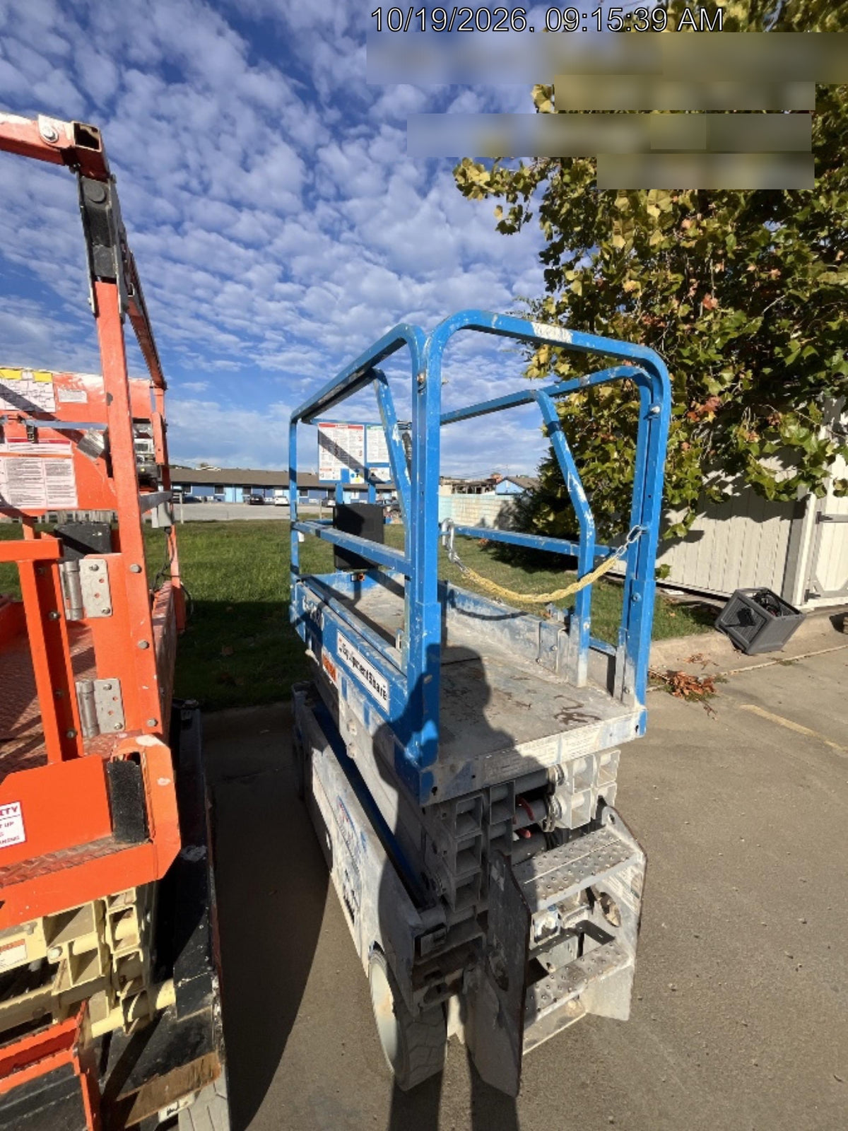 2020 Genie GS-1930 Fixed rails with chain entry gate - Pre A92.20
