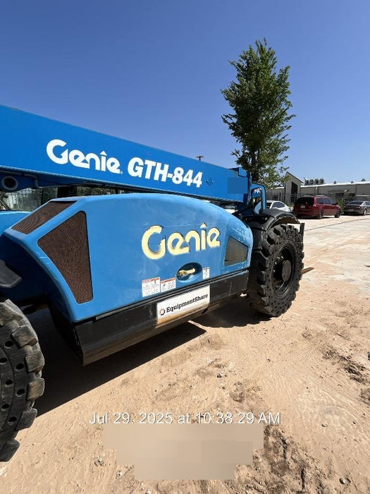 2019 Genie GTH-844 Genie GTH-844 w/Enclosed Cab w/HVAC, Work Lights, Solid Tires, Beacon, 60" Carriage and Forks