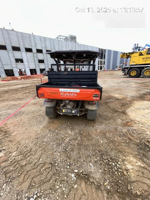 2021 Kubota RTV-X1140W-H Plastic Canopy, Windshield Acrylic Clear, LED Strobe Light, Wire Harness Kit, Back up Alarm