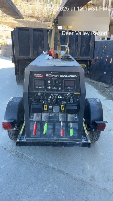 2021 Lincoln Electric Dual Maverick 200/200X Ready Pak 3 (includes trailer, cable rack, fender light kit)