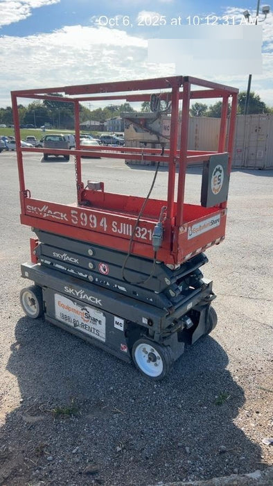 2017 Skyjack SJIII-3219 Skyjack SJ3219, Trojan Battery Set, Extended Warranty 5yr/5k hr