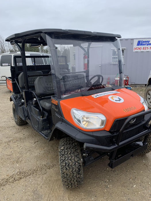 2021 Kubota RTV-X1140W-H Plastic Canopy, Windshield Acrylic Clear, LED Strobe Light, Wire Harness Kit, Back up Alarm