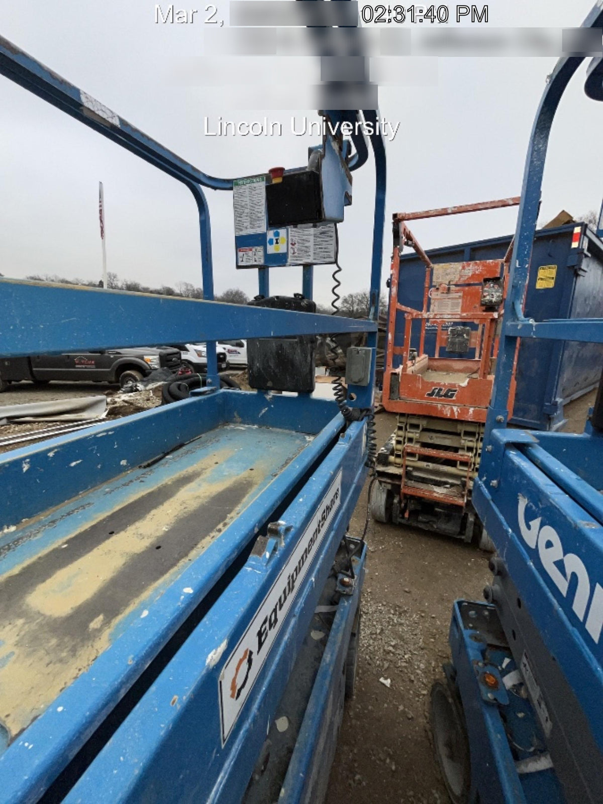 2018 Genie GS-1930 Genie GS-1930 w/Fixed Rail, Chain Entry