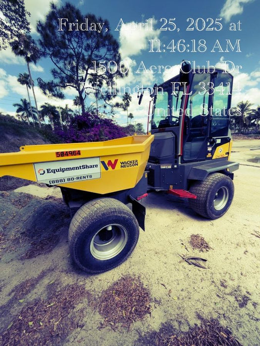 2025 WACKER NEUSON DW311 Cab Turf Tires