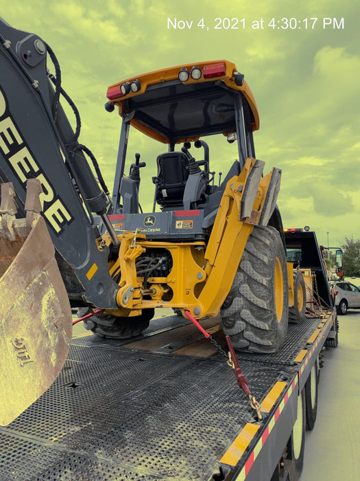 2020 John Deere 310LEP Canopy, 4WD, Standard Stick, Pilot Controls, 2 Way Hydraulics, TAG Manual QC