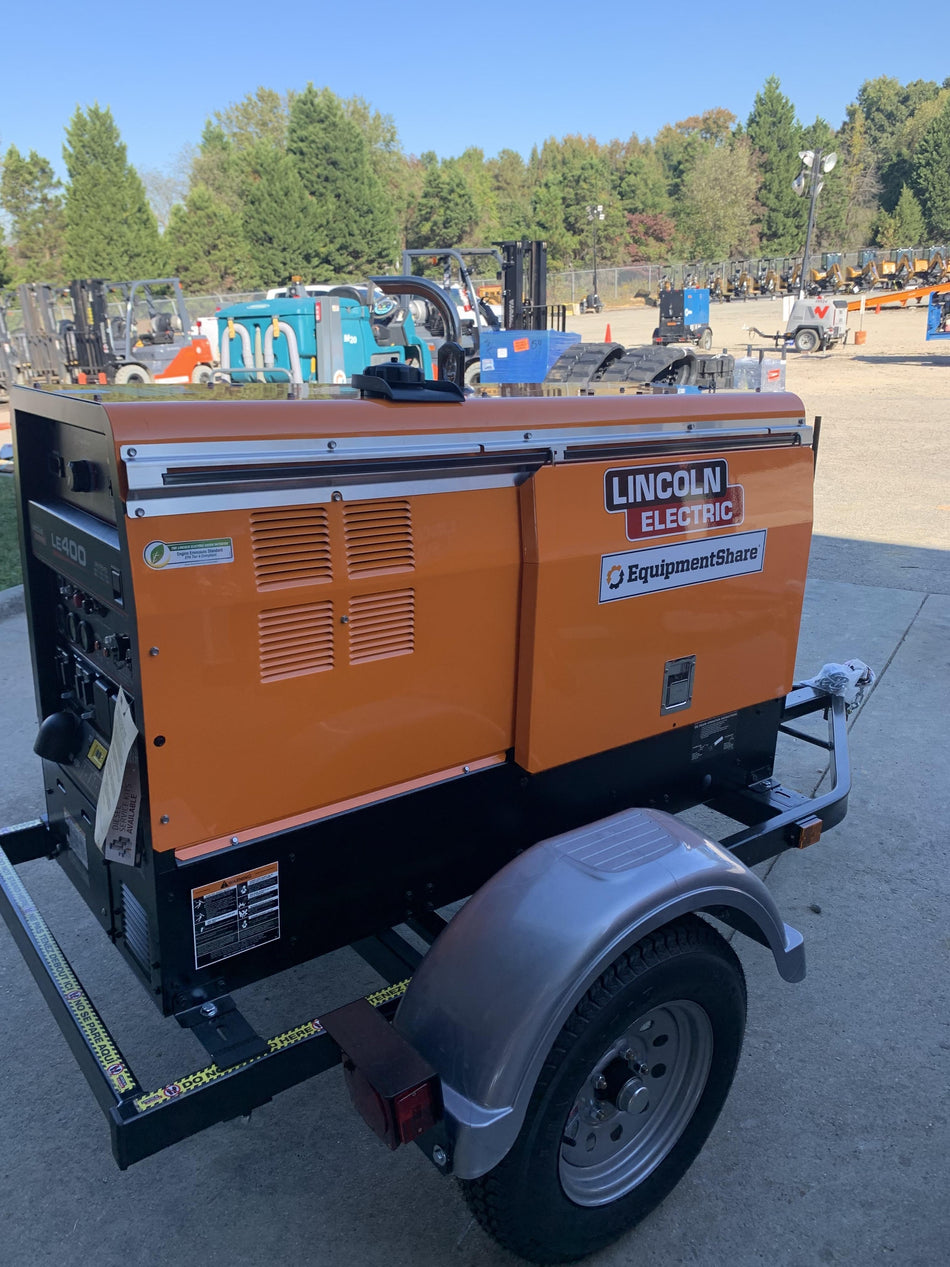 2022 Lincoln Electric LE400 Kubota V1505, Trlr, Cable Rack, Light Kit, ES Decals, T3