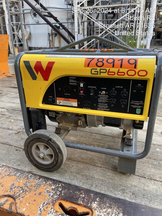 2020 WACKER NEUSON GP6600A