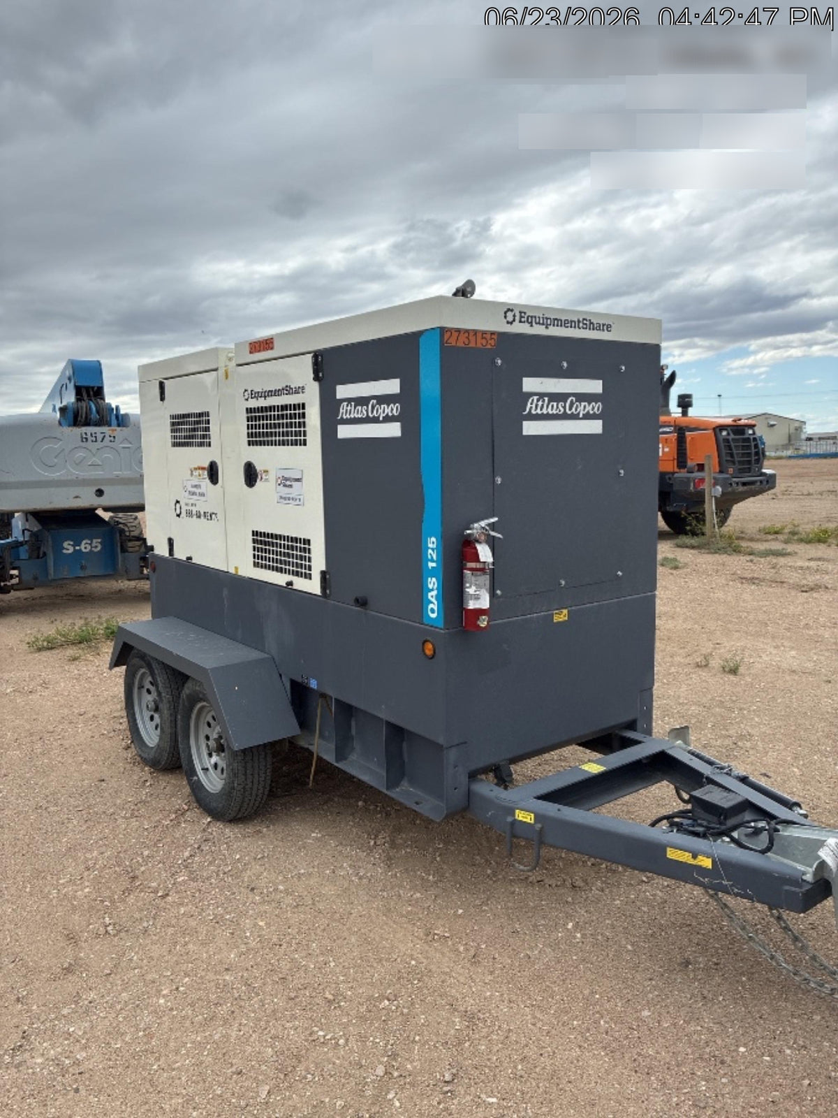 2022 ATLAS COPCO QAS 125