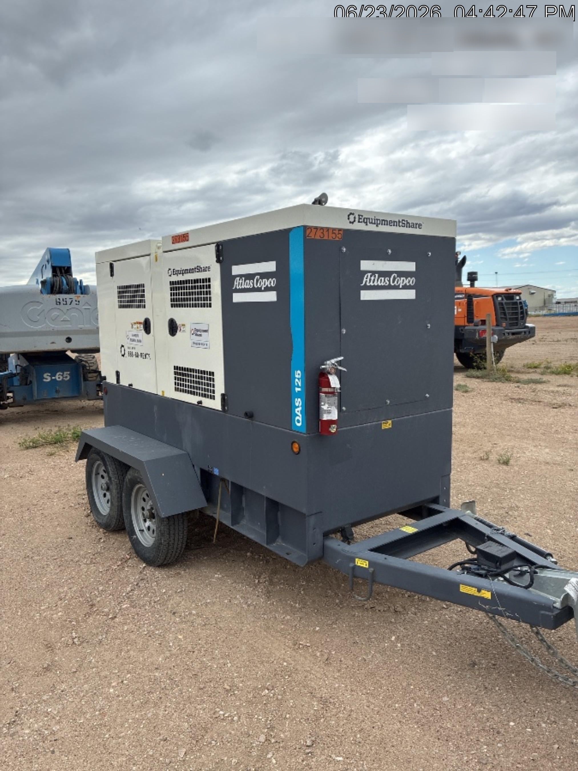 2022 ATLAS COPCO QAS 125