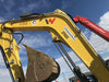 Wacker Neuson ET90 Enclosed Cab, Hybrid Tracks, Long Dipperstick, Bucket