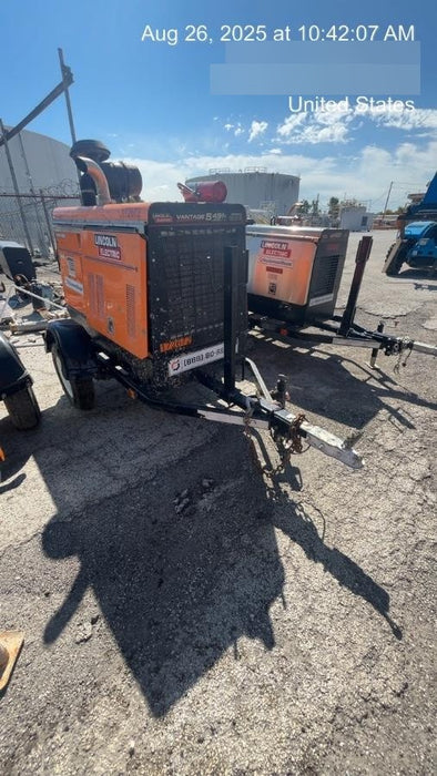 2021 Lincoln Electric Vantage 549X Ready Pak 3, ORANGE (includes trailer, cable rack, fender light kit)