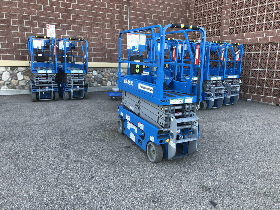 2020 Genie GS-1930 Fixed rails with chain entry gate - Pre A92.20