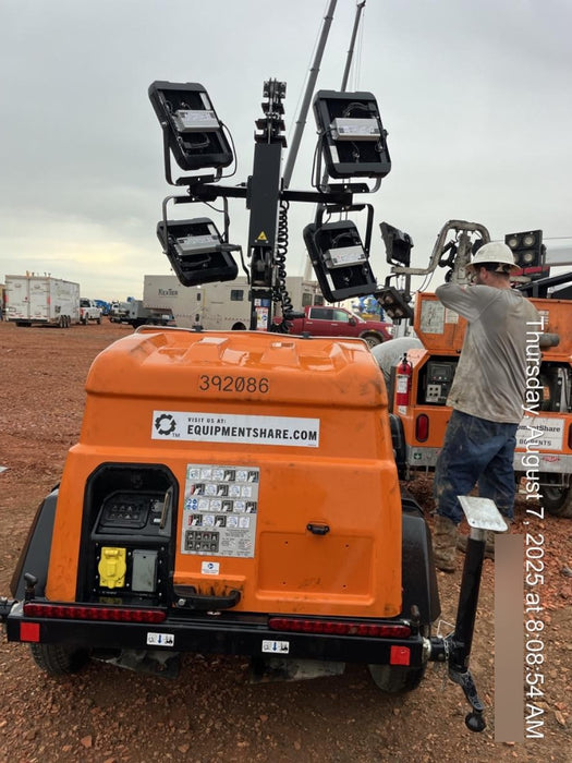 2024 Generac MLT2 Diesel, Flex Switch 120V Input, Powerzone Controller, 
(4) 320W LED Lights, 4kW Generator, 39.9 Gal Fuel Tank, 2" Ball, T3