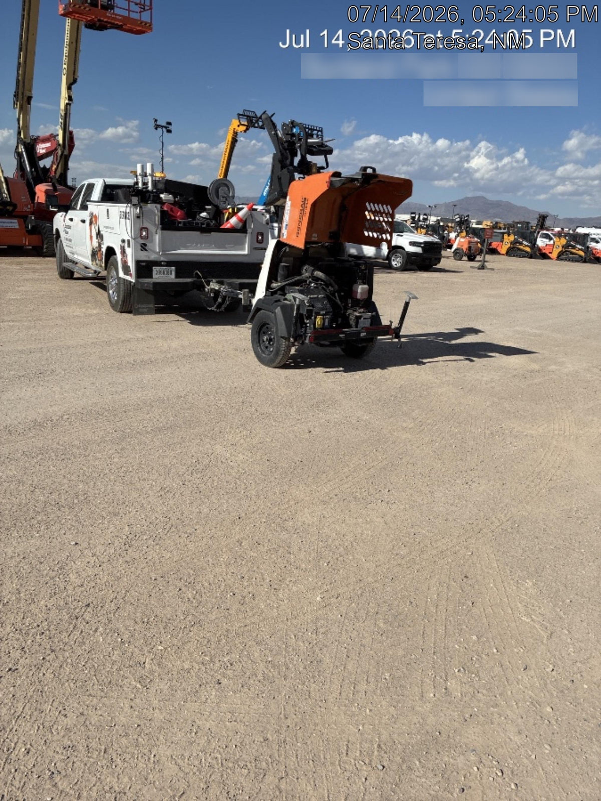2024 Generac MLT2 Diesel, Flex Switch 120V Input, Powerzone Controller, 
(4) 320W LED Lights, 4kW Generator, 39.9 Gal Fuel Tank, 2" Ball, T3