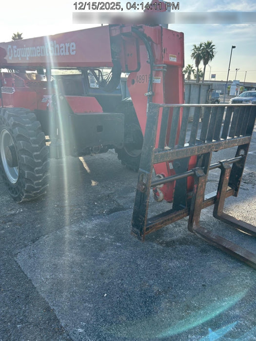 2020 Manitou MTA8044 74hp T4F, Cab/Heat/Air, Cab and Boom LED work lights, Auxiliary Hydraulics, Solid Tires, Amber strobe, Lift Hook w/66" Carriage, 60" Forks