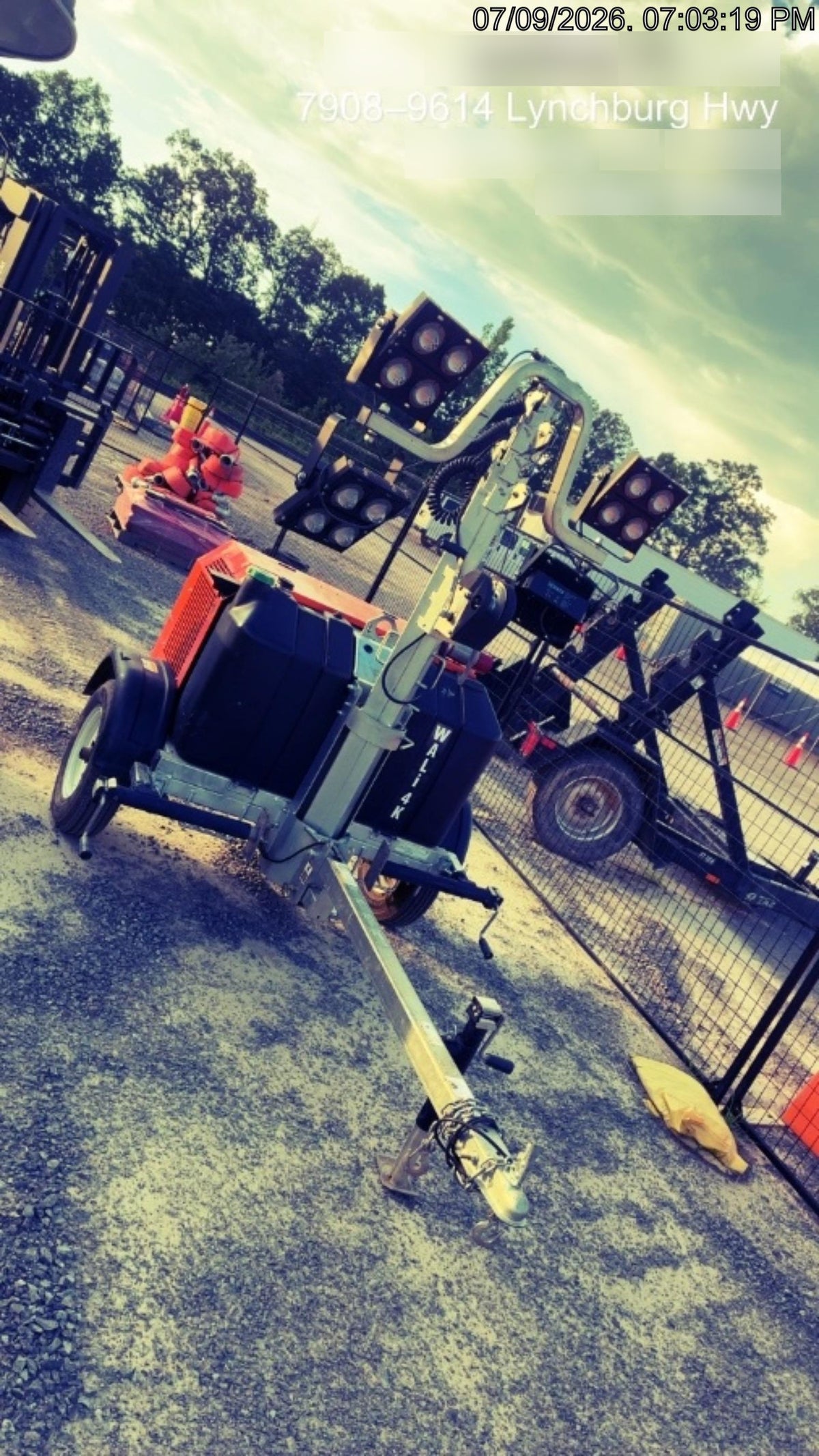2025 Wanco WLTT-4MM4K Diesel, Mitsubishi L2E, 9.0HP @1800 rpm, Deep Sea Controller, Shore Power Plug, Auto Start, (4) 350W LED Floodlights, 4kW Generator, 60 Gal Fuel Tank, 2" Ball, T3