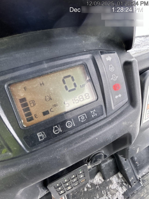 2021 Kubota RTV-X1140W-H Plastic Canopy, Windshield Acrylic Clear, LED Strobe Light, Wire Harness Kit, Back up Alarm