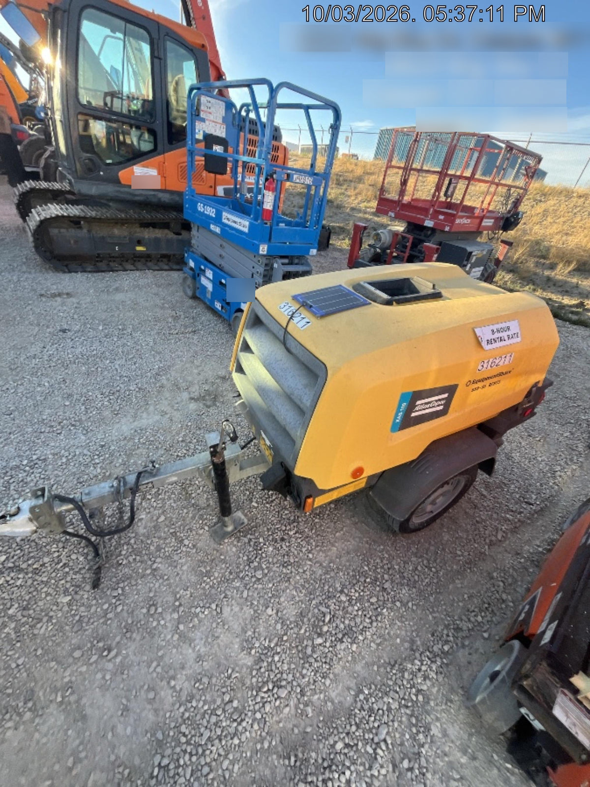 2023 ATLAS COPCO XAS 110