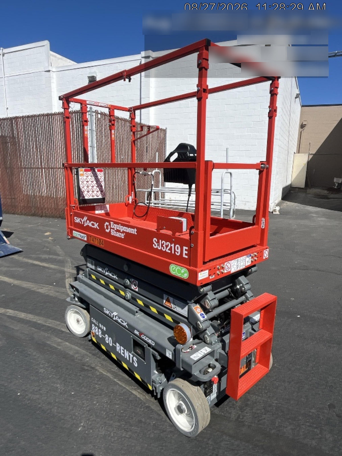 2026 SKYJACK SJ3219E