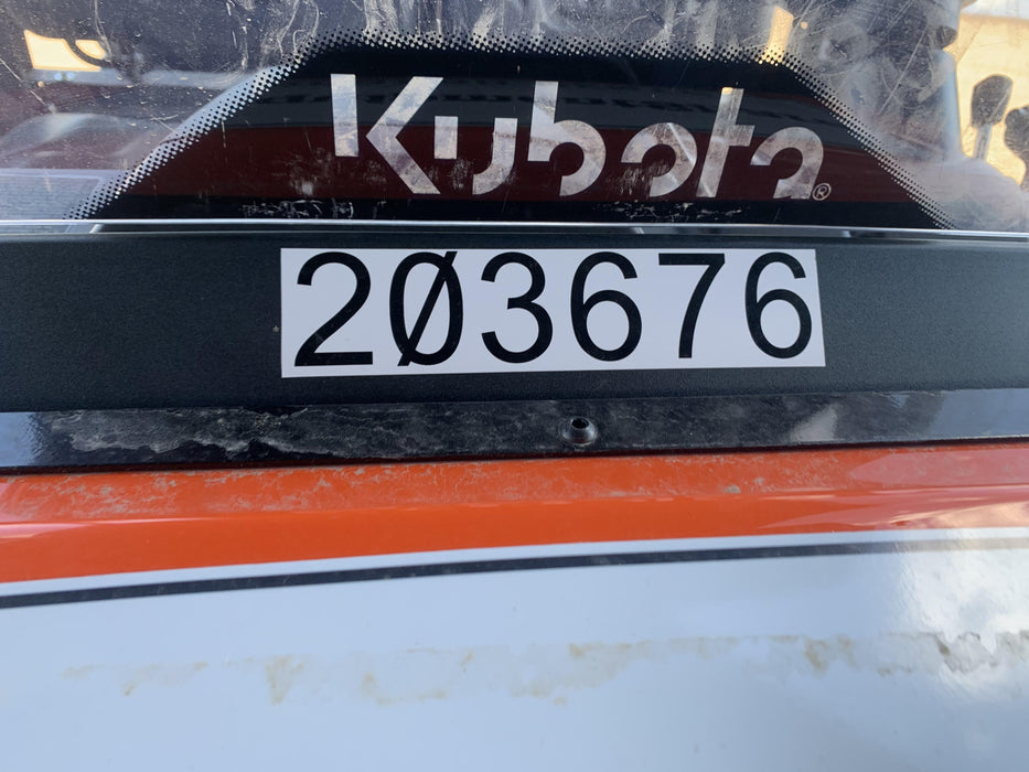 2022 Kubota RTV-X1140W-H Plastic Canopy, Windshield Acrylic Clear, LED Strobe Light, Wire Harness Kit, Back up Alarm