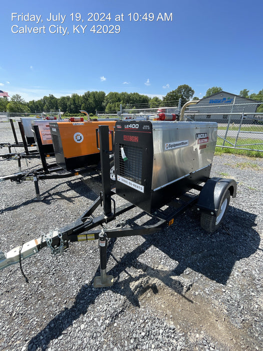 2024 Lincoln Electric LE400 Kubota V1505, Trlr, Cable Rack, Light Kit, ES Decals, T3