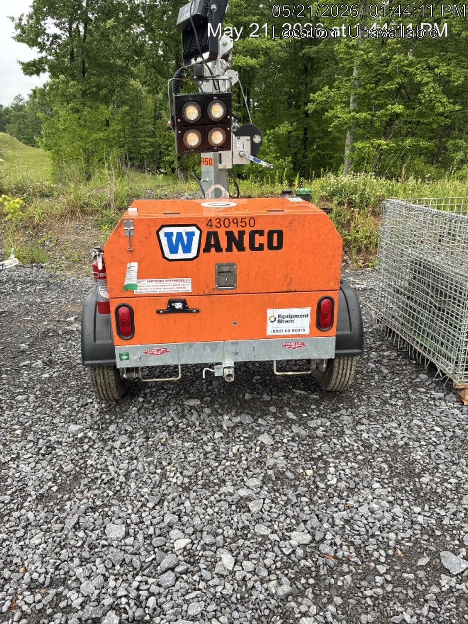 2024 Wanco WLTT-4MM4K Diesel, Deep Sea Controller, Shore Power Plug, Auto Start, (4) 350W LED Floodlights, 4kW Generator, 60 Gal Fuel Tank, 2" Ball, T3