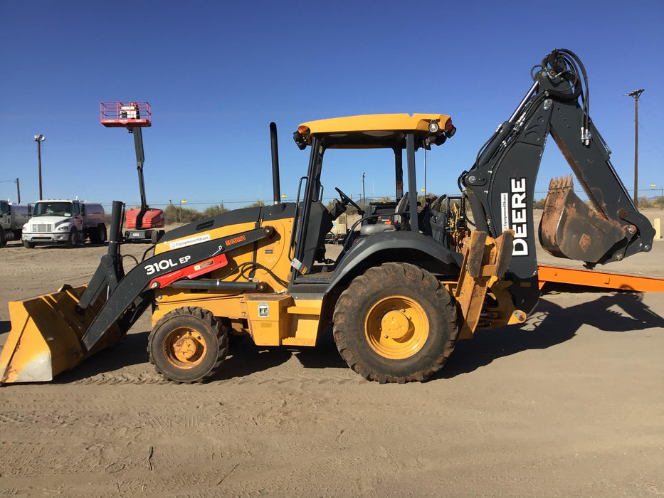 2020 John Deere 310LEP - Extendable Stick Canopy, 4WD, Extendable Stick, Pilot Controls, 2 Way Hydraulics, TAG Manual QC
