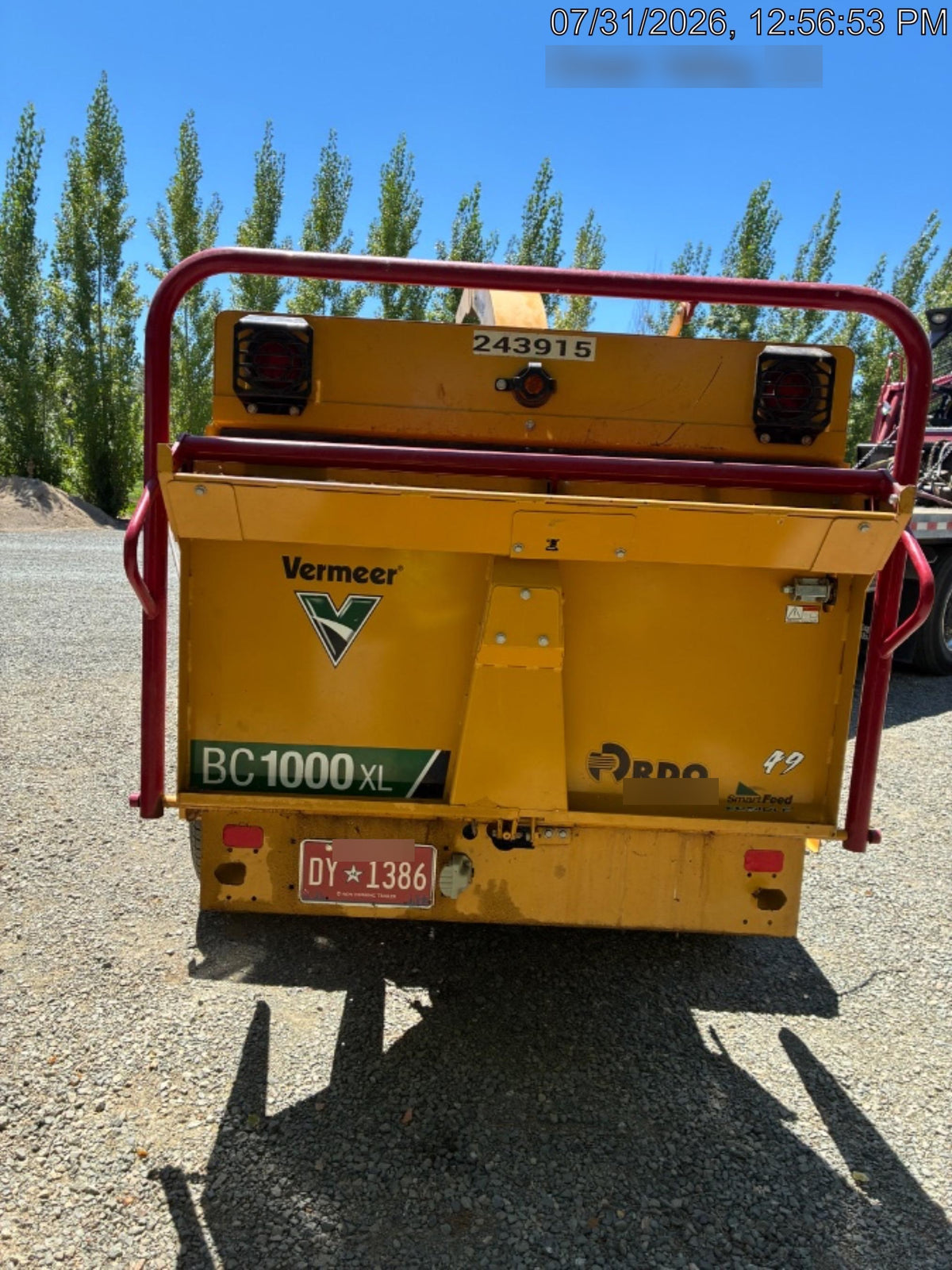 2022 VERMEER BC1000XL Diesel