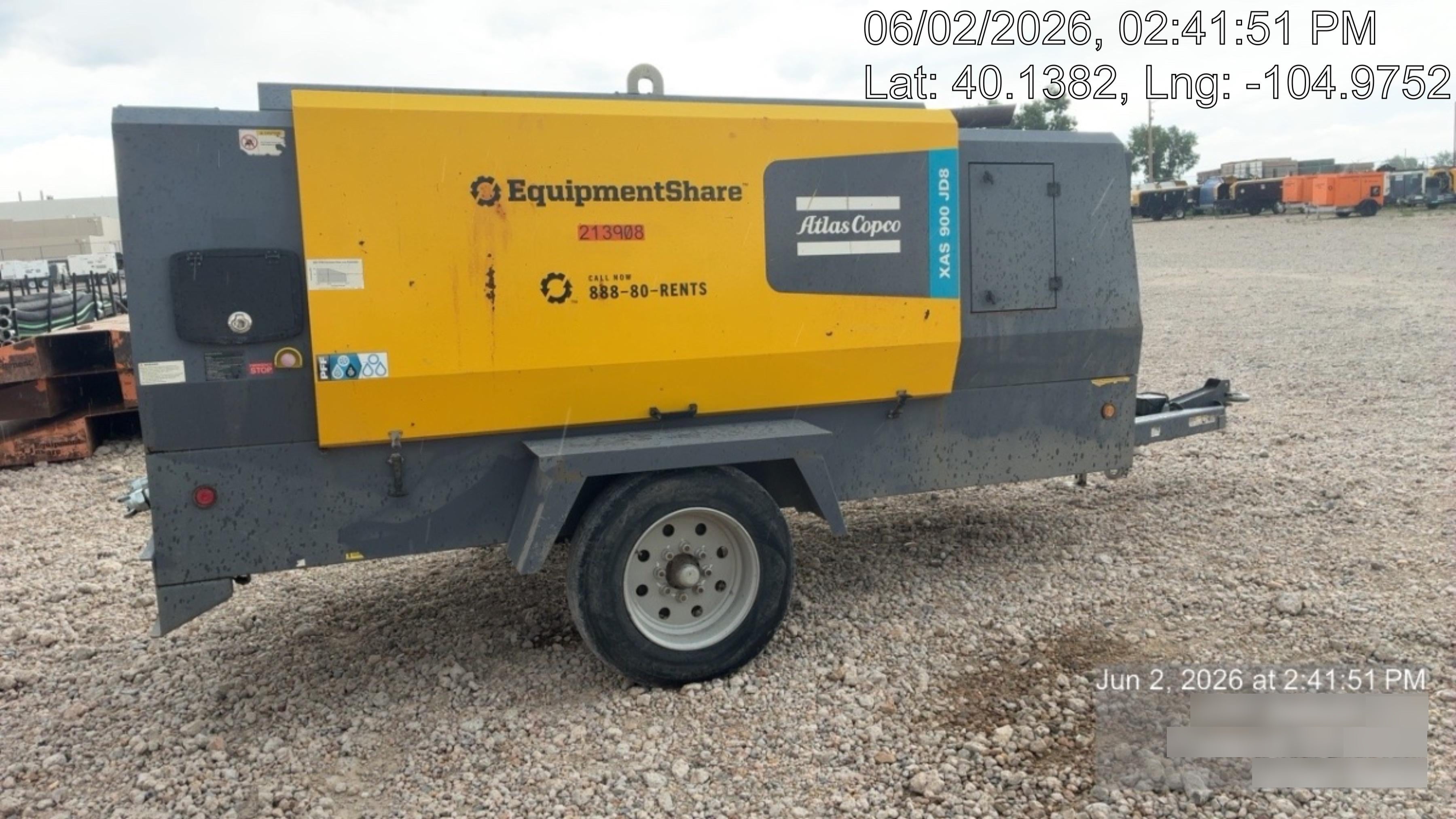 2022 ATLAS COPCO XAS 900