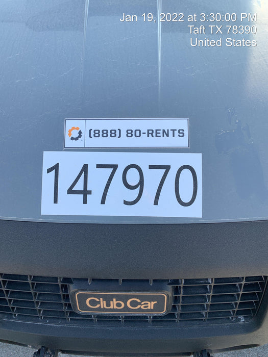 2021 Club Car CA1700D Canopy, Diesel, 4 Passenger