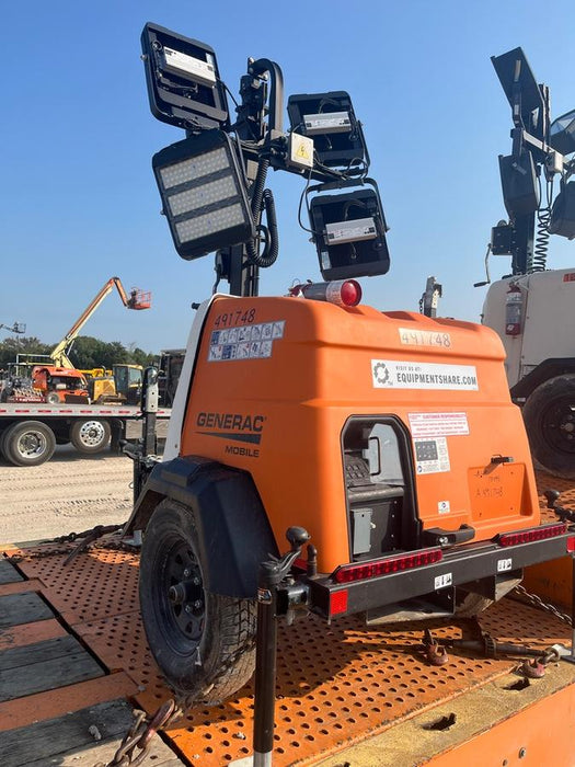 2025 Generac MLTS-4 Diesel, Mitsubishi L2E, 7.1 hp @1800 rpm, Flex Switch 120V Input, Powerzone Controller, (4) 320W LED Lights, 4kW Generator, 39.9 Gal Fuel Tank, 2" Ball, ES Decals