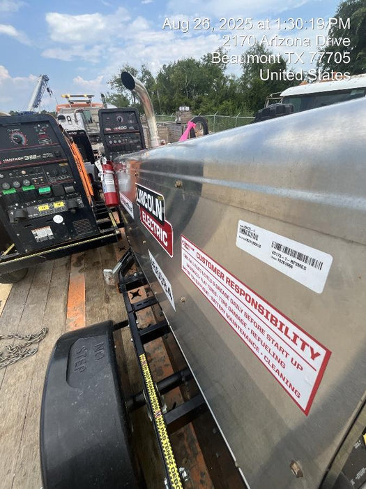 2024 Lincoln Electric LE400 Kubota V1505, Trlr, Cable Rack, Light Kit, ES Decals, T3