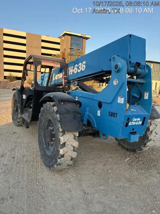2017 Genie GTH-636 Genie GTH636, Solid RT Tires, T4F, worklights (LED, rear), Open ROPS