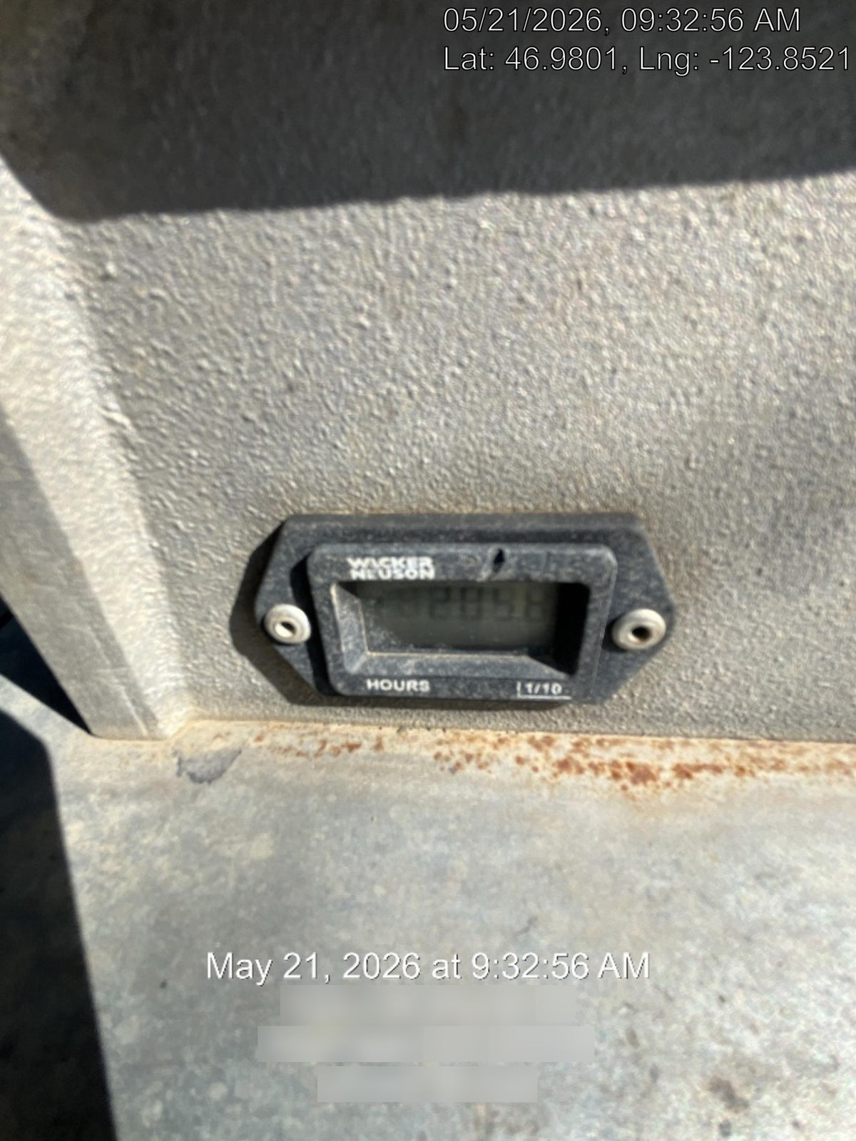 2020 Wacker Neuson DPU4545HEH Reversible Plate Compactor, Diesel