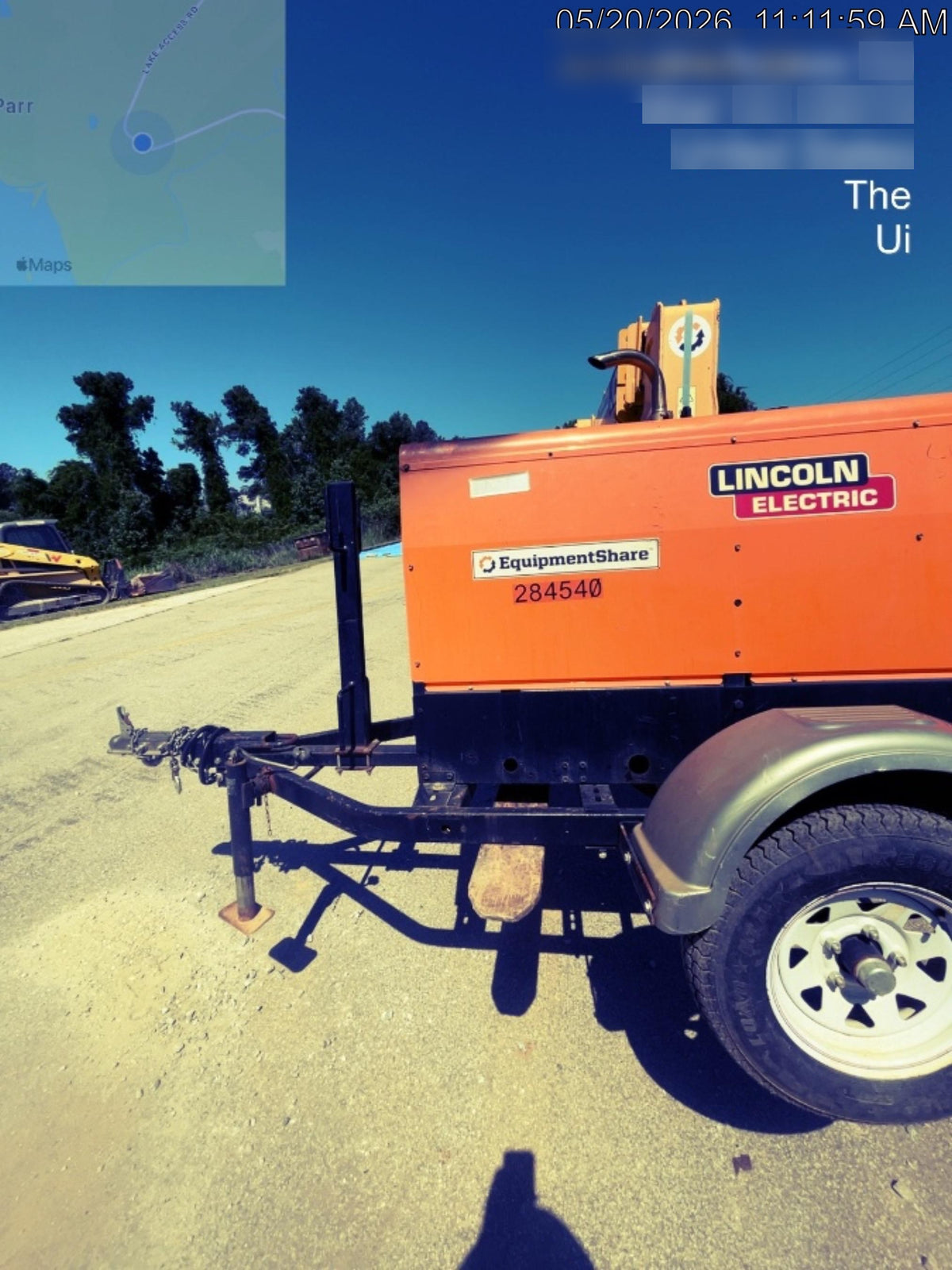 2022 Lincoln Electric LE400 Kubota V1505, Trlr, Cable Rack, Light Kit, ES Decals, T3