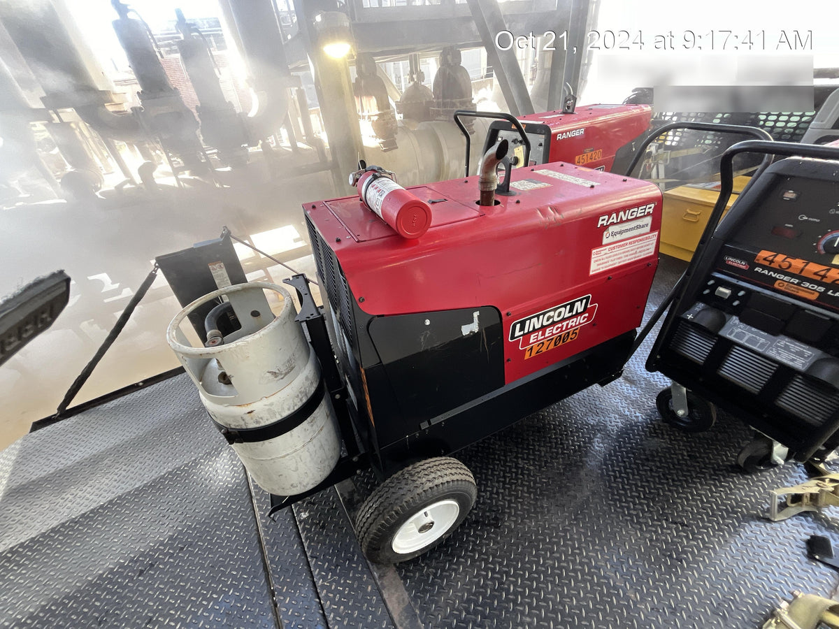 2021 Lincoln Electric Ranger 305 LPG K3430-1, Ranger 305 LPG, Undercarriage, Tank Holder & Strap, 10kw AC Gen, 25hp Kohler LPG Eng
